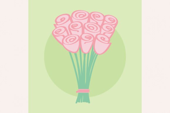 Bouquet of Roses Graphics for Crafters
