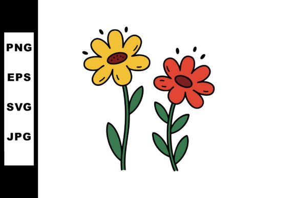 Colorful Flowers for Vibrant Design