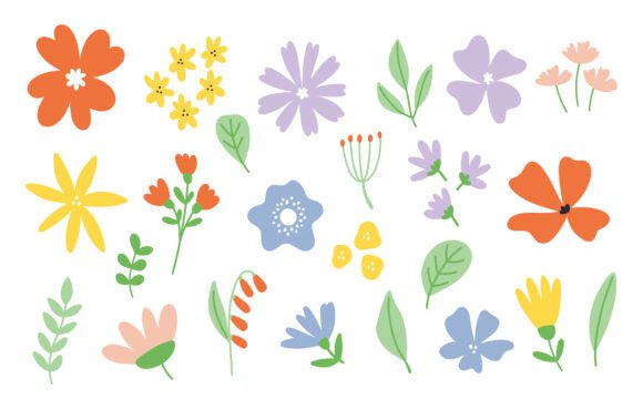 Flowers Graphics for Handmade Creators
