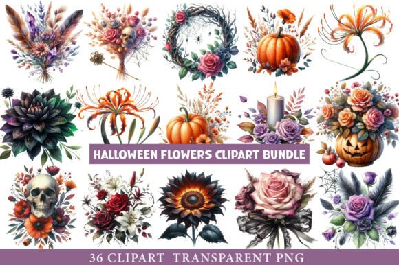 Halloween Graphics for Editorial and Web Design