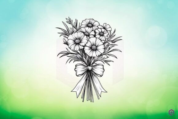Marigold Flowers Birthday Month Graphics