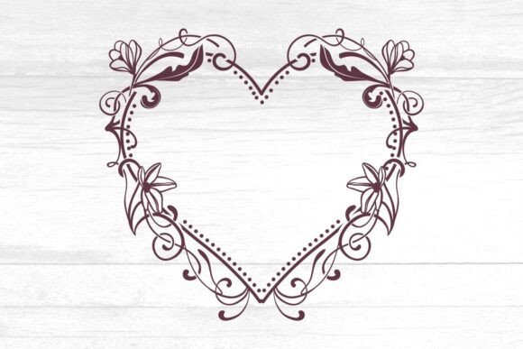 Spring Flowers Heart SVG: A Graphic Designer’s Take